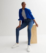 New Look Tall Blue Mid Rise Amie Skinny Jeans